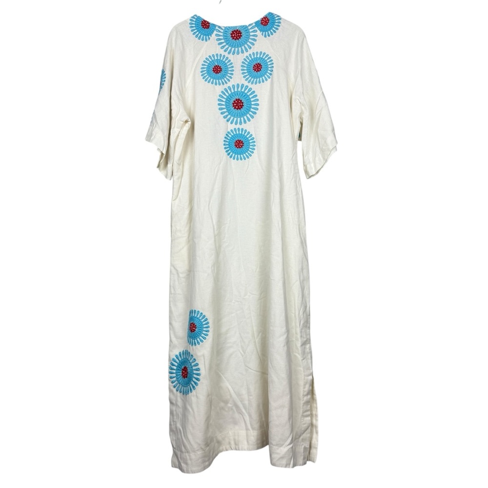 Frances Valentine Embroidered Aster Maxi Charming Caftan - Picture 3 of 8